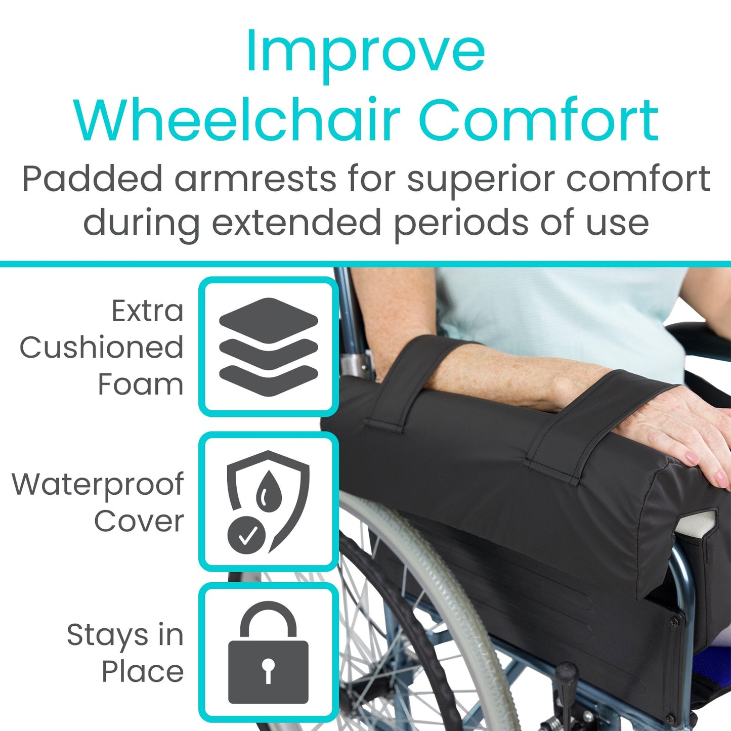 Wheelchair armrest 