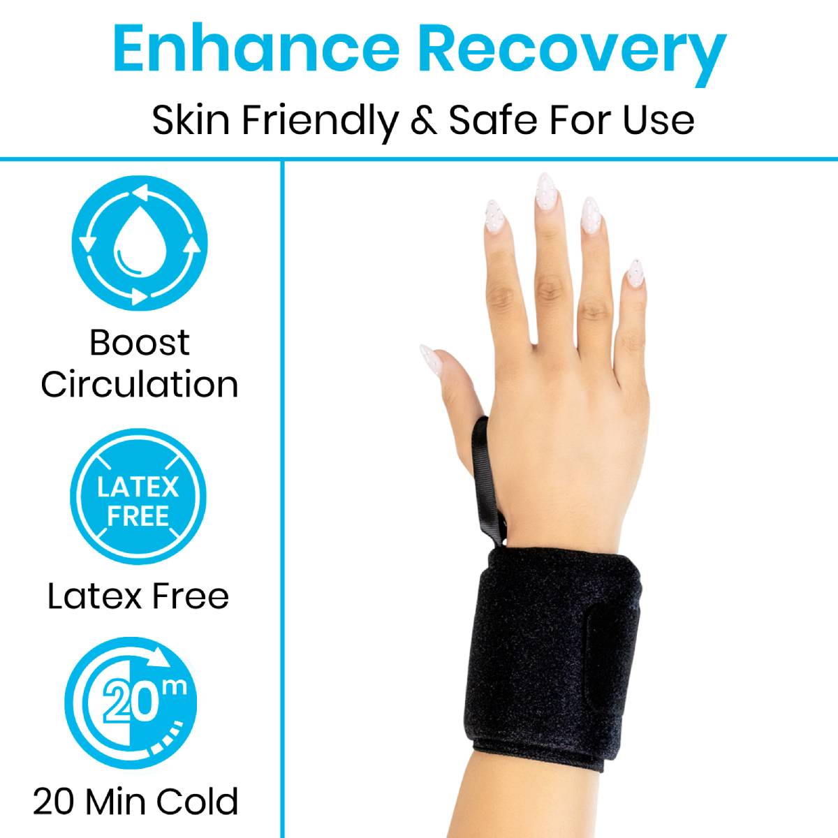 Hot & Cold Wrist Wraps Revolutionary Relief for Every Wrist Condition